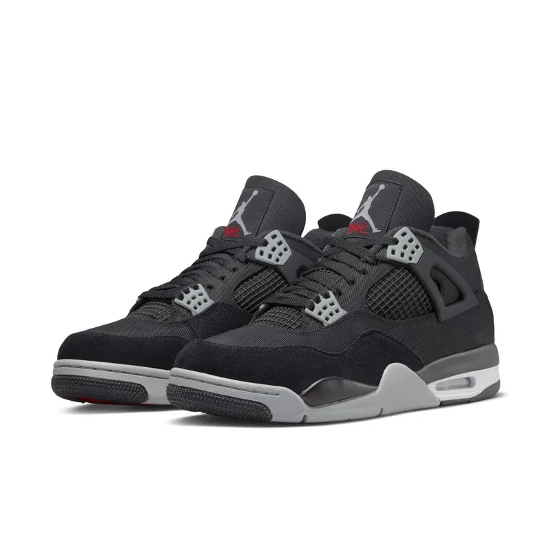 Air Jordan 4 “Black Canvas” (DH7138-006)