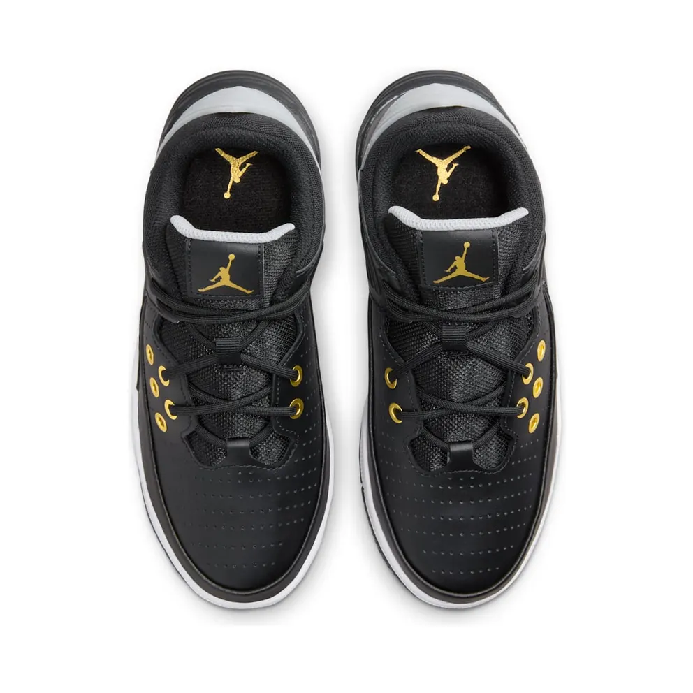 Jordan Max Aura 5 Black White Wolf Grey Metallic Gold (DZ4352-017)