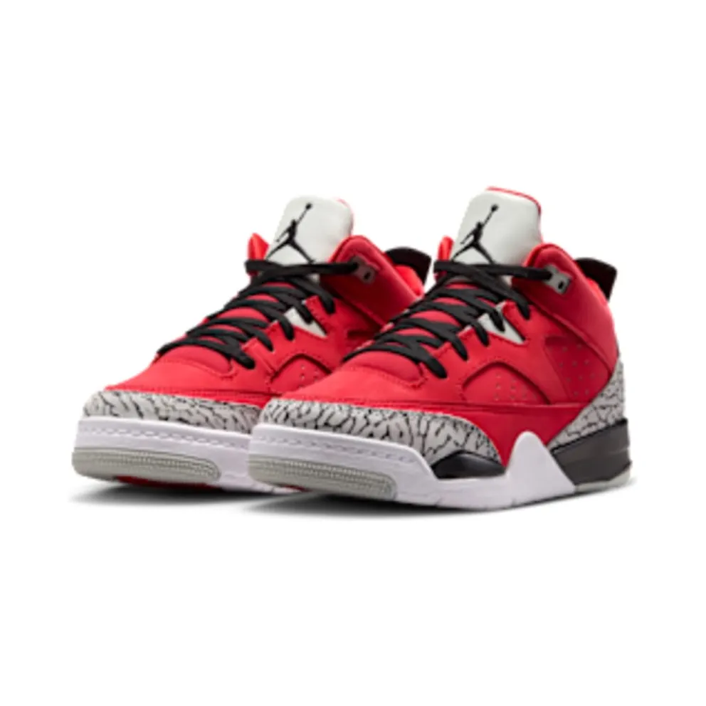 Nike Jordan Son of Mars Low “Fire Red / Grey Mist / White / Black” (IR0525-600)