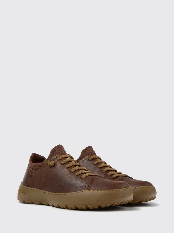 Camper Peu Serra Regenerated Leather Slip-On with Vibram Sole Brown (K101075-010PEUSERRA0)