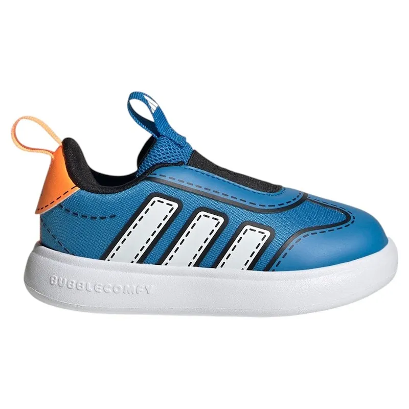 adidas Bubblecomfy Lucid Ray Blue White Tangerine (JQ4162)