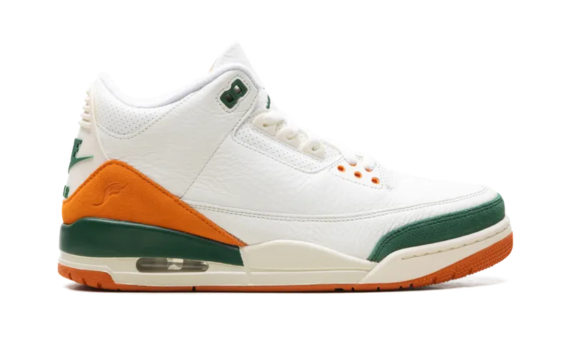 Air Jordan 3 “SoleFly – Miami Hurricanes” (IF4491-100)