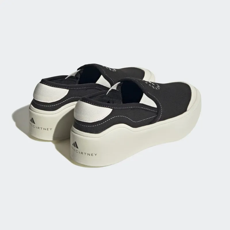 Adidas adidas by Stella McCartney Court Slip-On Core Black / Off White / Cloud White (HP2772)