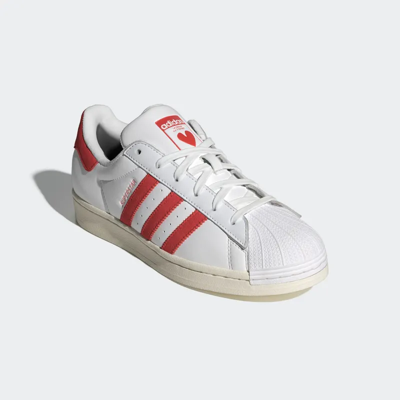 adidas Superstar Cloud White / Bright Red / Wonder Clay (IG5958)