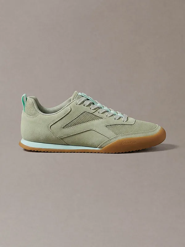 Calvin Klein Ck Kayla – Suede Runner “SAGE MIST/GLACIER MIST/MINT SAUCE” (HW0HW031000LO)