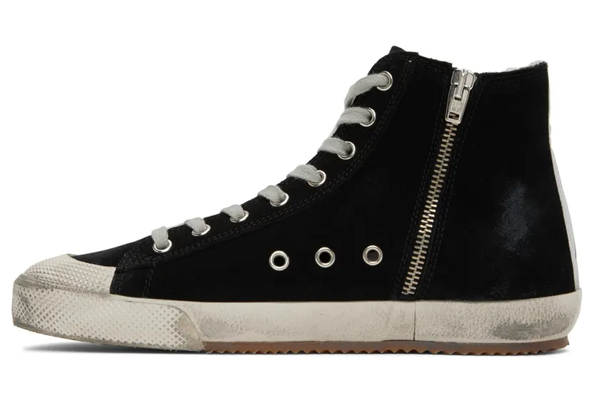 Golden Goose Black Francy Bike High-Top Sneakers (GMF00260.F002753.90312) (3)