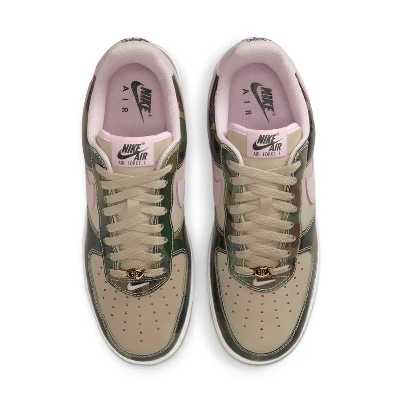 Nike Air Force 1 Low ’07 LV8 “Patent Camo Pink” (HQ1967-200)