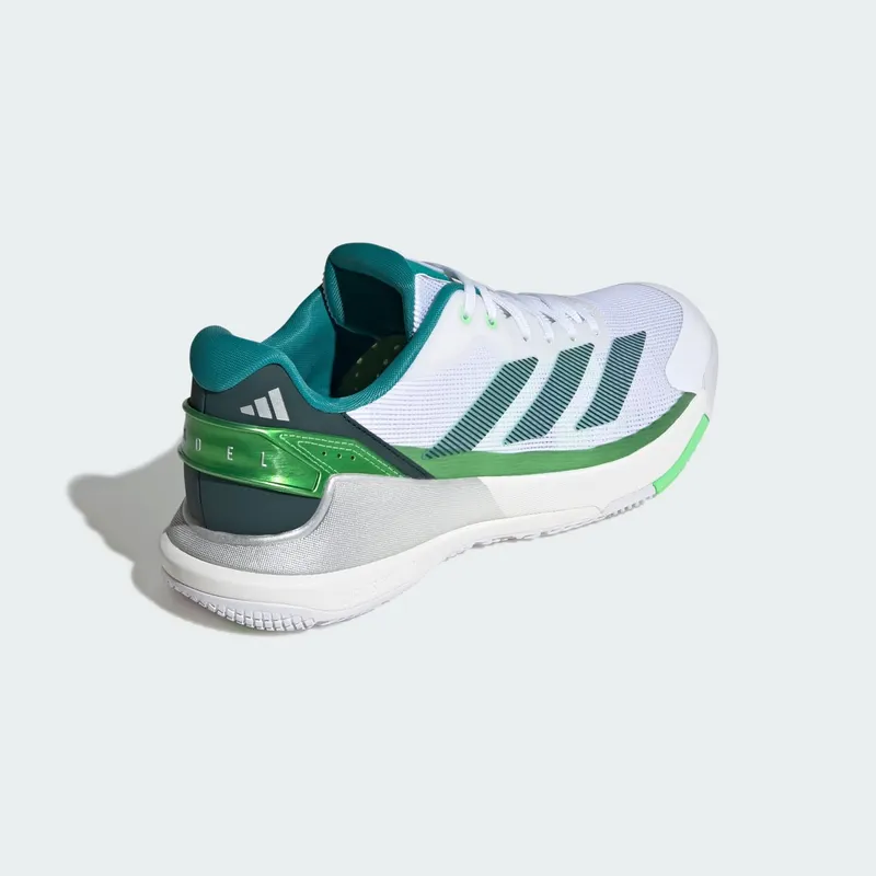 Adidas Crazyquick Padel Cloud White / Aurora Ivy / Lime Burst (JP7231)