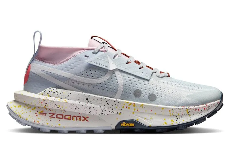 Nike ZoomX Zegama Trail 2 Pure Platinum Football Grey Pink Foam White (FD5191-006)