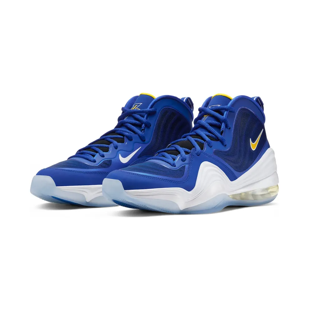 Nike Air Penny 5 Blue Chips Bright Blue/Yellow Streak-White (537331-402)