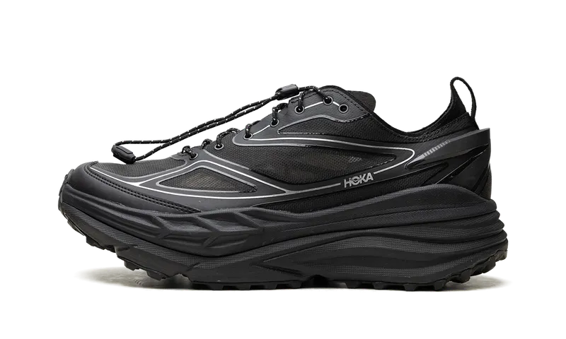 Hoka One Stinson One7 “Black Silver” (1168931-BKSV)