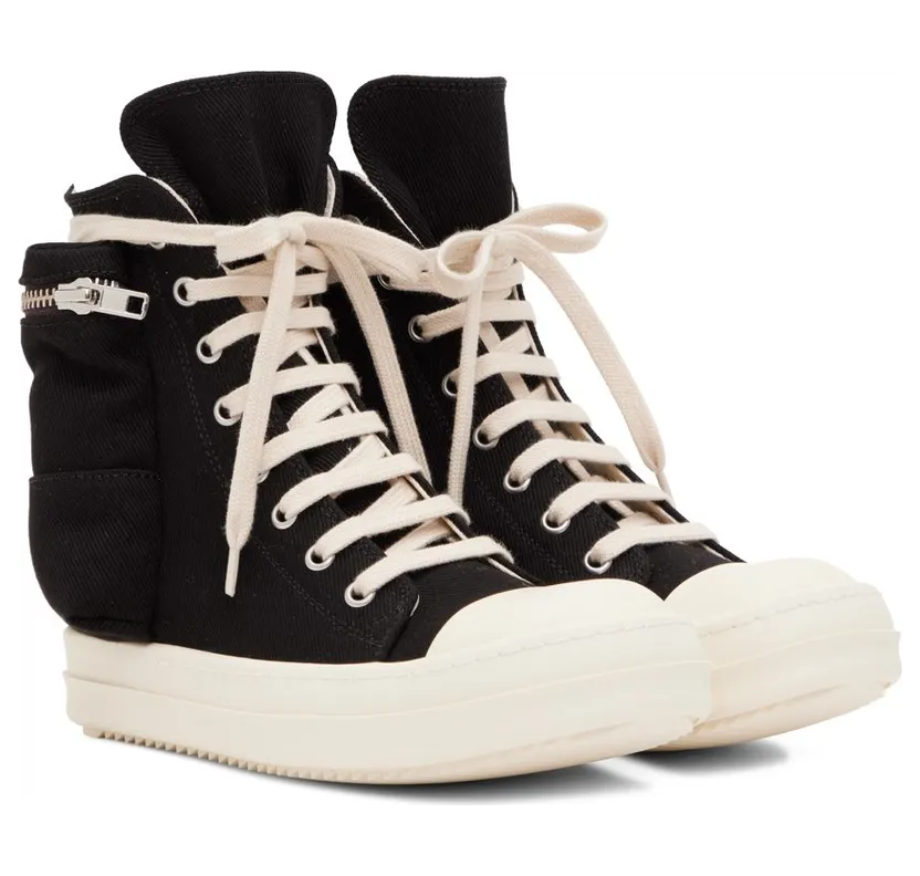 Rick owens Black Cargo 911 Black/Milk/Milk (DS02B4801 DQ) (4)