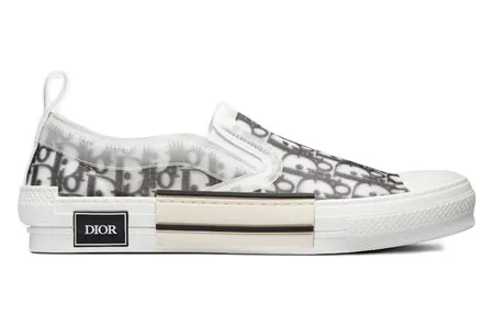 Dior And Shawn B23 Slip On Logo Oblique