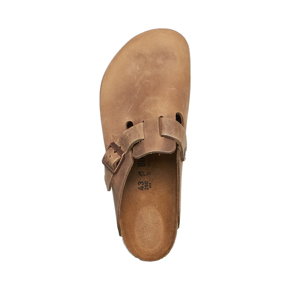 Birkenstock Boston BS Oiled Leather Tabacco Brown (960811)