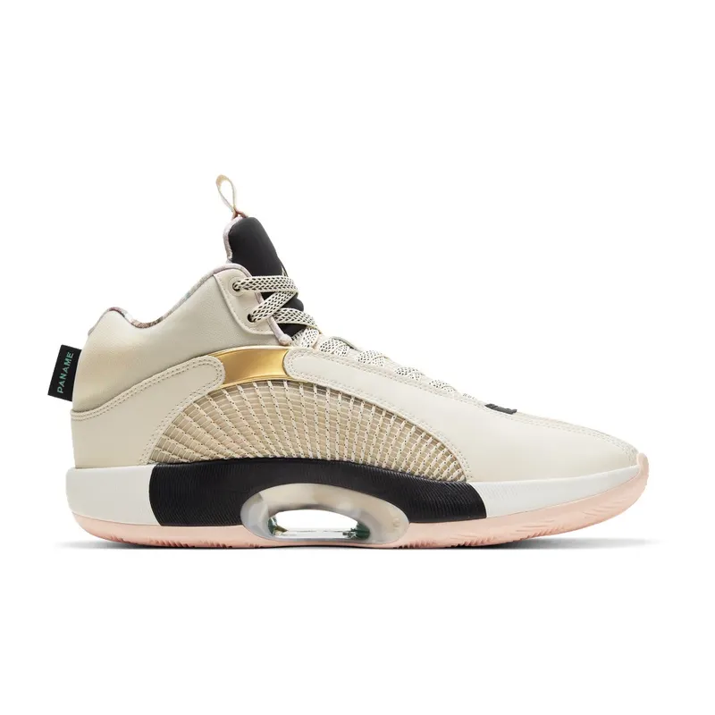 Jordan XXXV Paris – “Pale Ivory / Metallic Gold-black” (DD3668-100)