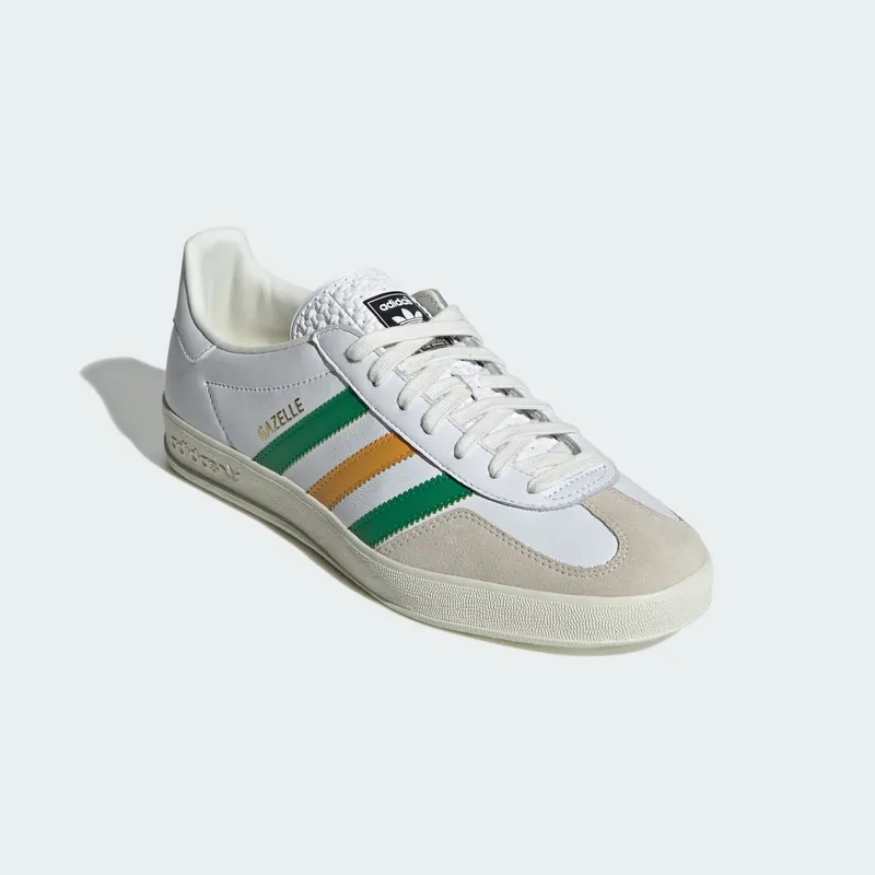 Adidas Gazelle Indoor “Collegiate Green Preloved Yellow” (IE9092)