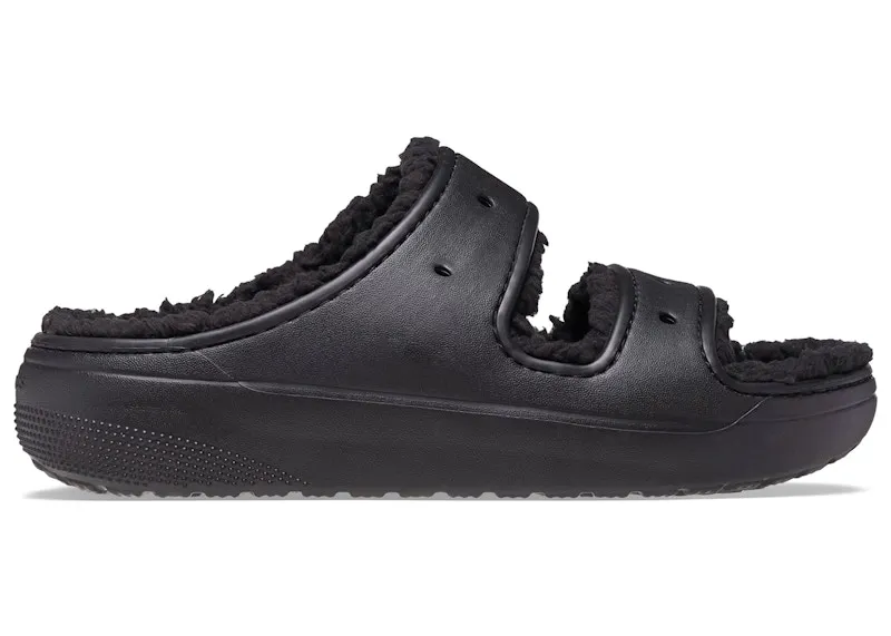 Crocs Classic Cozzzy Sandal Black (207446-060)