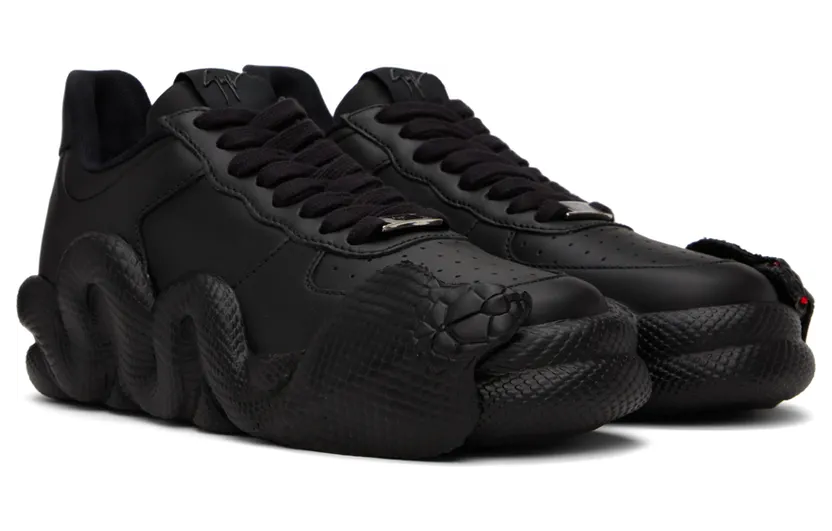 Giuseppe Zanotti Black Cobra Sneakers (RM20035-91702) (4)