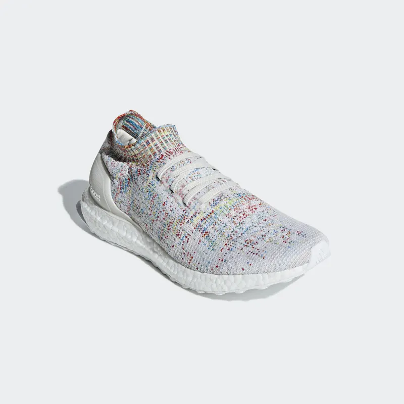 adidas Ultra Boost Uncaged White Multi Raw White/Cloud White/Shock Cyan (B37691)