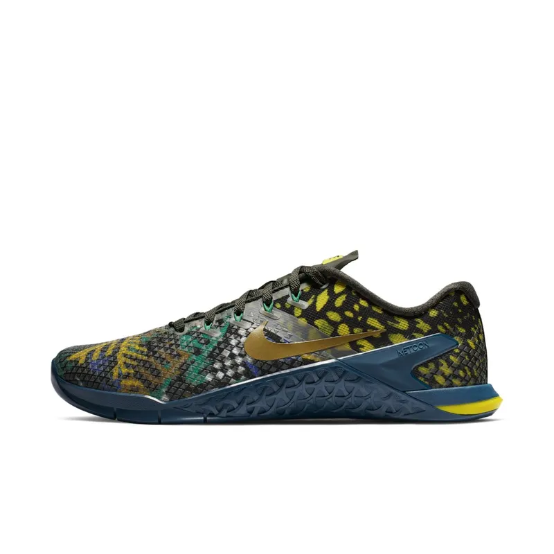 Nike Metcon 4 XD Multi-Color Snake Sequoia/Desert Moss-Nightshade-Laser Fuchsia-Lucid Green-Bright Citron (BV1636-300)
