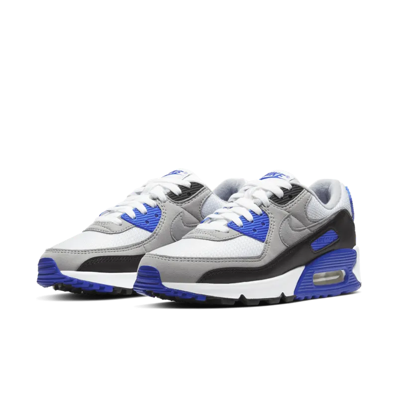 Nike Air Max 90 Recraft Royal (W) White/Particle Grey-Royal Blue (CD0490-100)