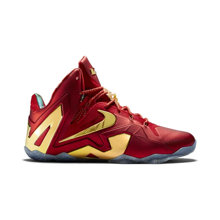 Nike LeBron 11 Elite SE University Red Gold (695226-670)
