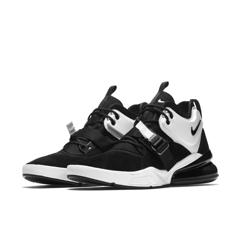 Nike Air Force 270 Black White Silver Black/Metallic Silver-White (AH6772-006)