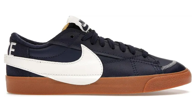 Nike Blazer Low 77 Jumbo WNTR Midnight Navy Gum (DR9865-400)
