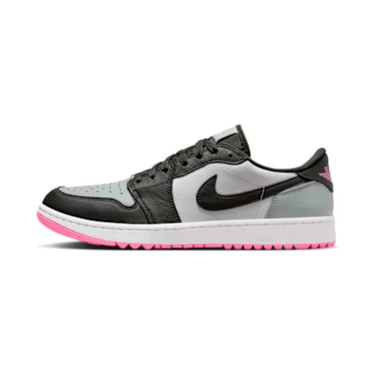 Air Jordan 1 Low Golf “White / Light Pumice / Pink Glow / Sequoia” (DD9315-119)