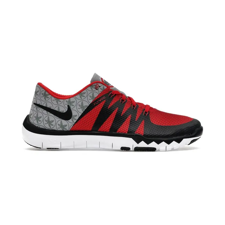 Nike Free Trainer 5.0 V6 Ohio State Buckeyes (723939-006)