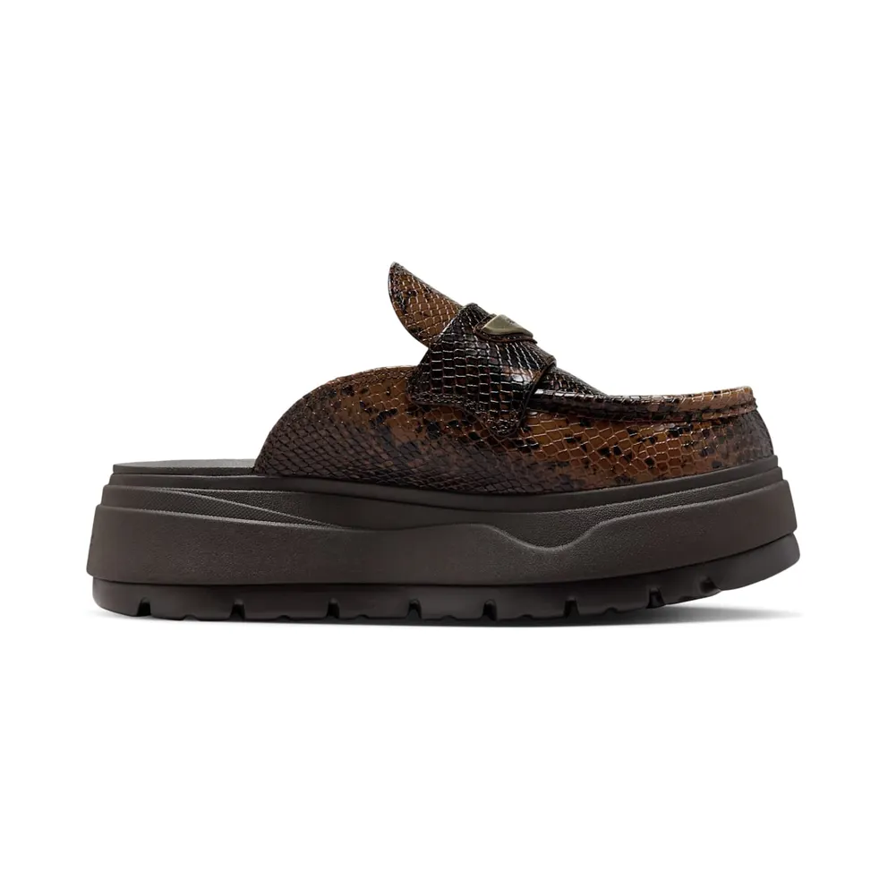 Jordan Mule Croc Velvet Brown (IB1497-200)