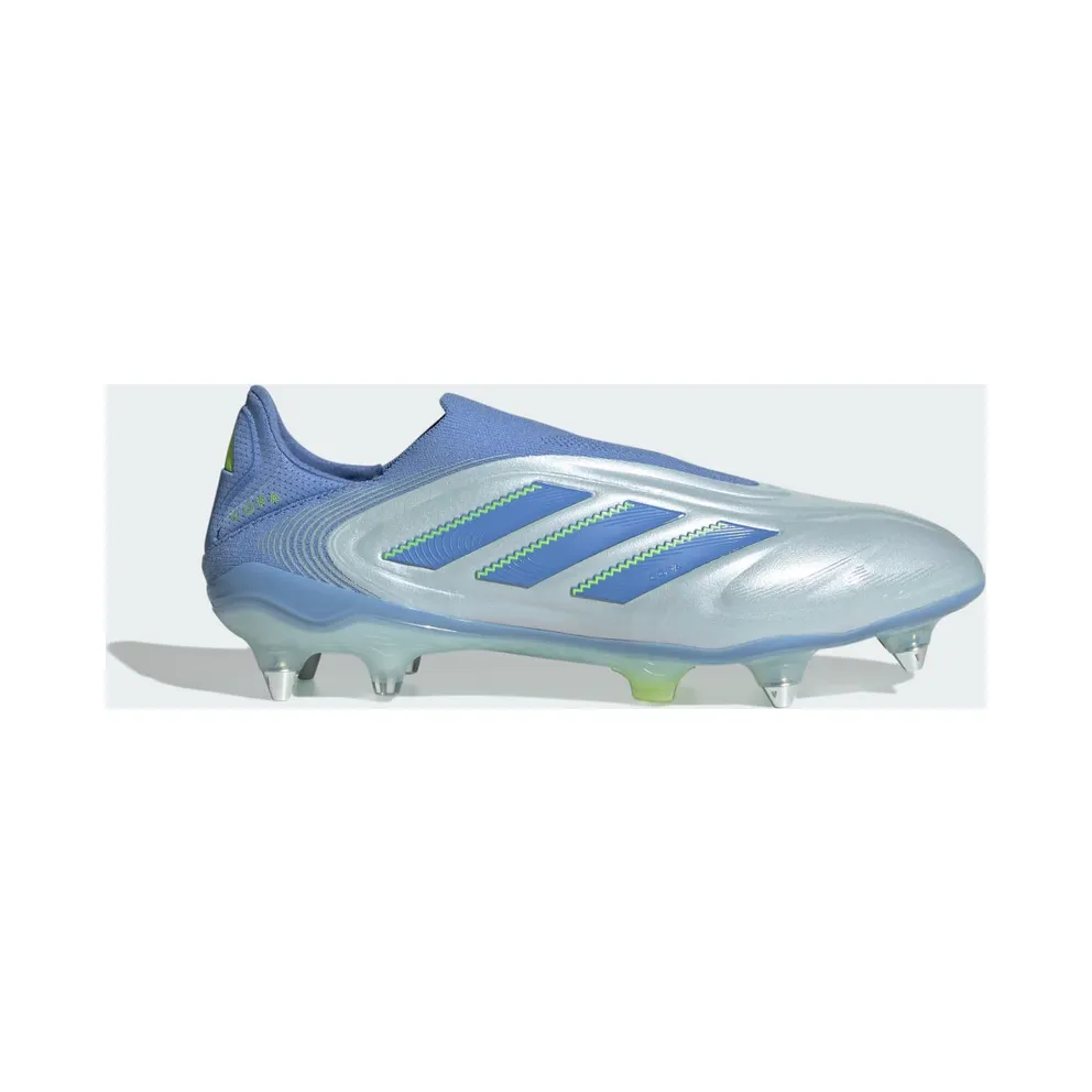 adidas Copa Pure 3 Elite Laceless SG Halo Blue Fusion Lucid Lemon (IH0857)
