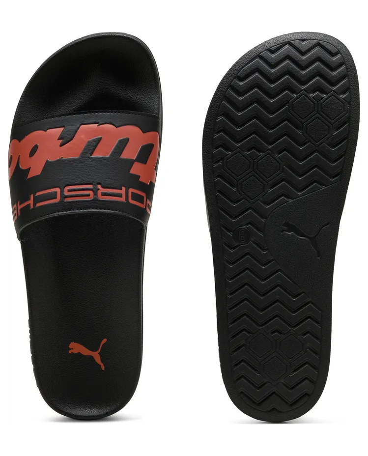 Puma Porsche Legacy Leadcat 2.0 slippers “Puma Black / Amarena” (308857_06)