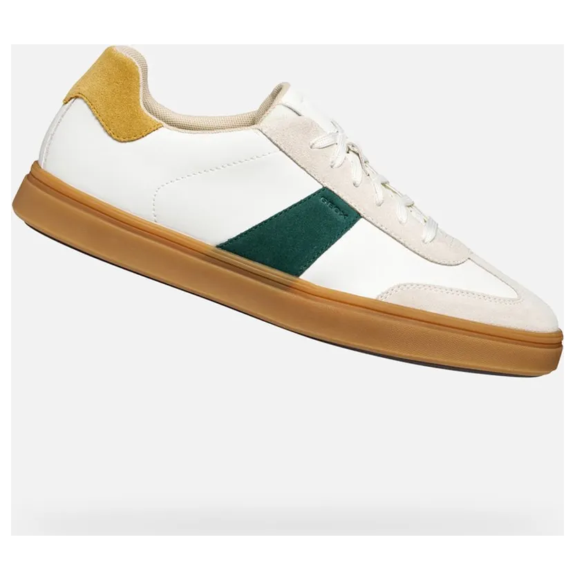 Geox sneaker Wit/groen (U56LDF09B22C0547)