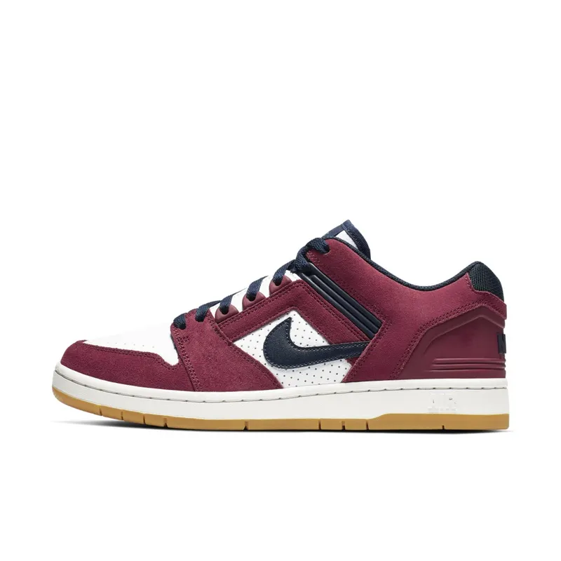 Nike SB Air Force 2 Low Team Red Obsidian Team Red/Obsidian-White-Summit White (AO0300-600)
