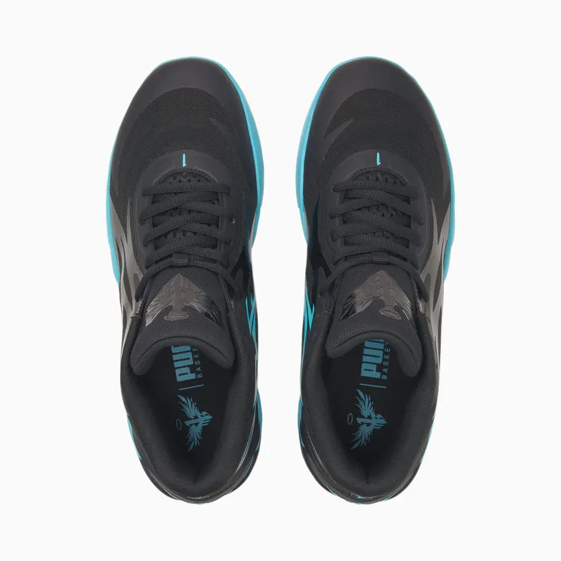 Puma MB.02 Phenom Basketball Shoes Black/Blue (377644-01)