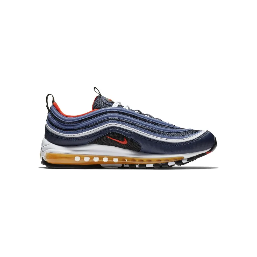 Nike Air Max 97 Midnight Navy Habanero Red Midnight Navy/Black-White-Habanero Red (921826-403)