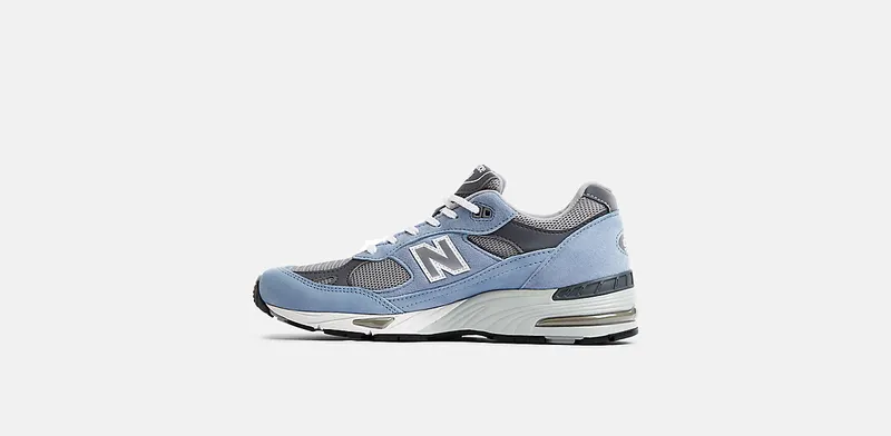 New Balance 991 “MiUK Dusty Blue Alloy Smoked Pearl” (M991BGG)