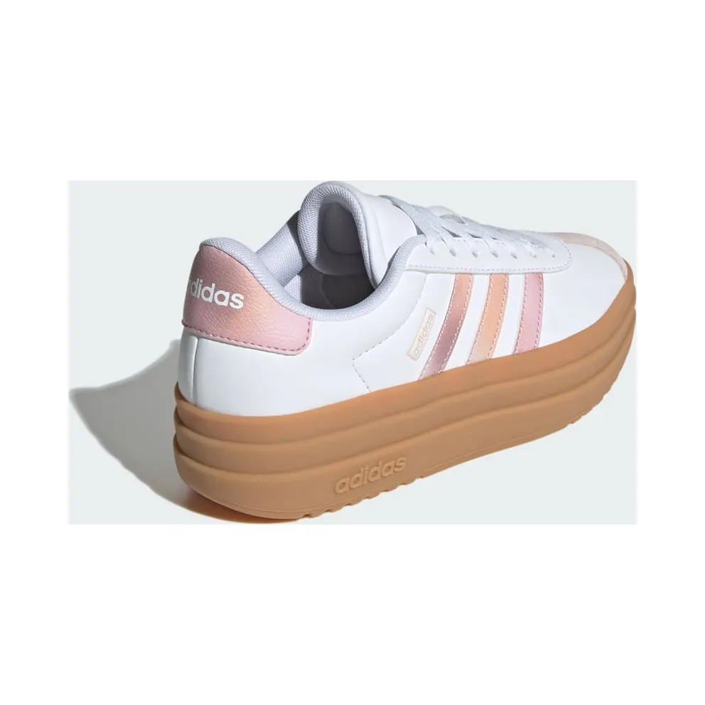 Adidas VL Court Bold Lifestyle Kids Cloud White / Powder Coral / Gum (JS0871)