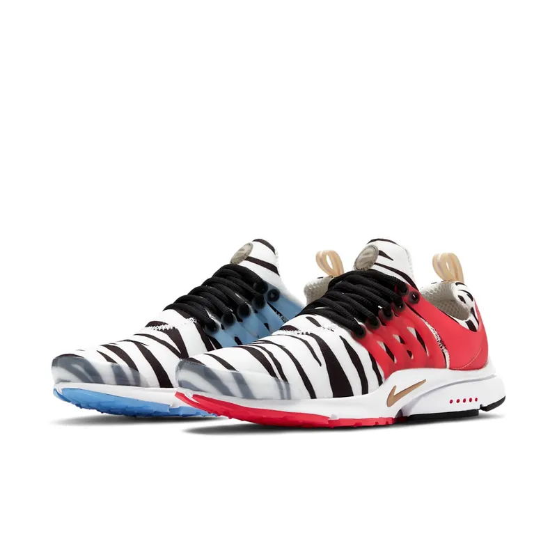 Nike Air Presto South Korea White/Metallic Gold-Black-Red Orbit (CJ1229-100)