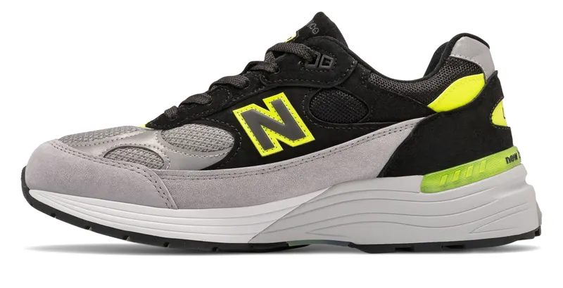 New Balance 992 Black Grey Volt Black/Grey-Volt (M992TQ)