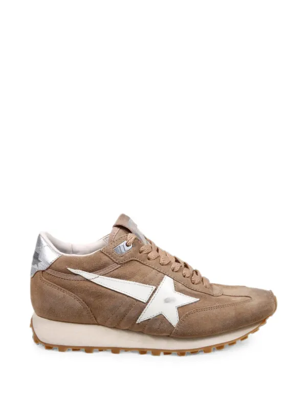 Golden Goose Marathon Sneakers mit Sternpatch – Braun (GWF01071F008445)