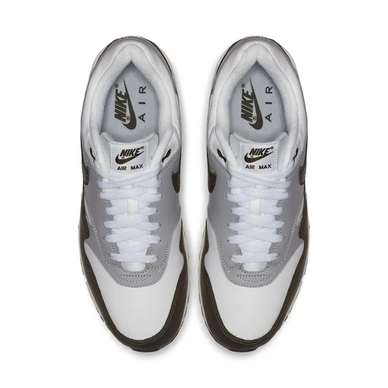 Nike Air Max 90/1 White Cargo Khaki White/Cargo Khaki-Black (AJ7695-107)