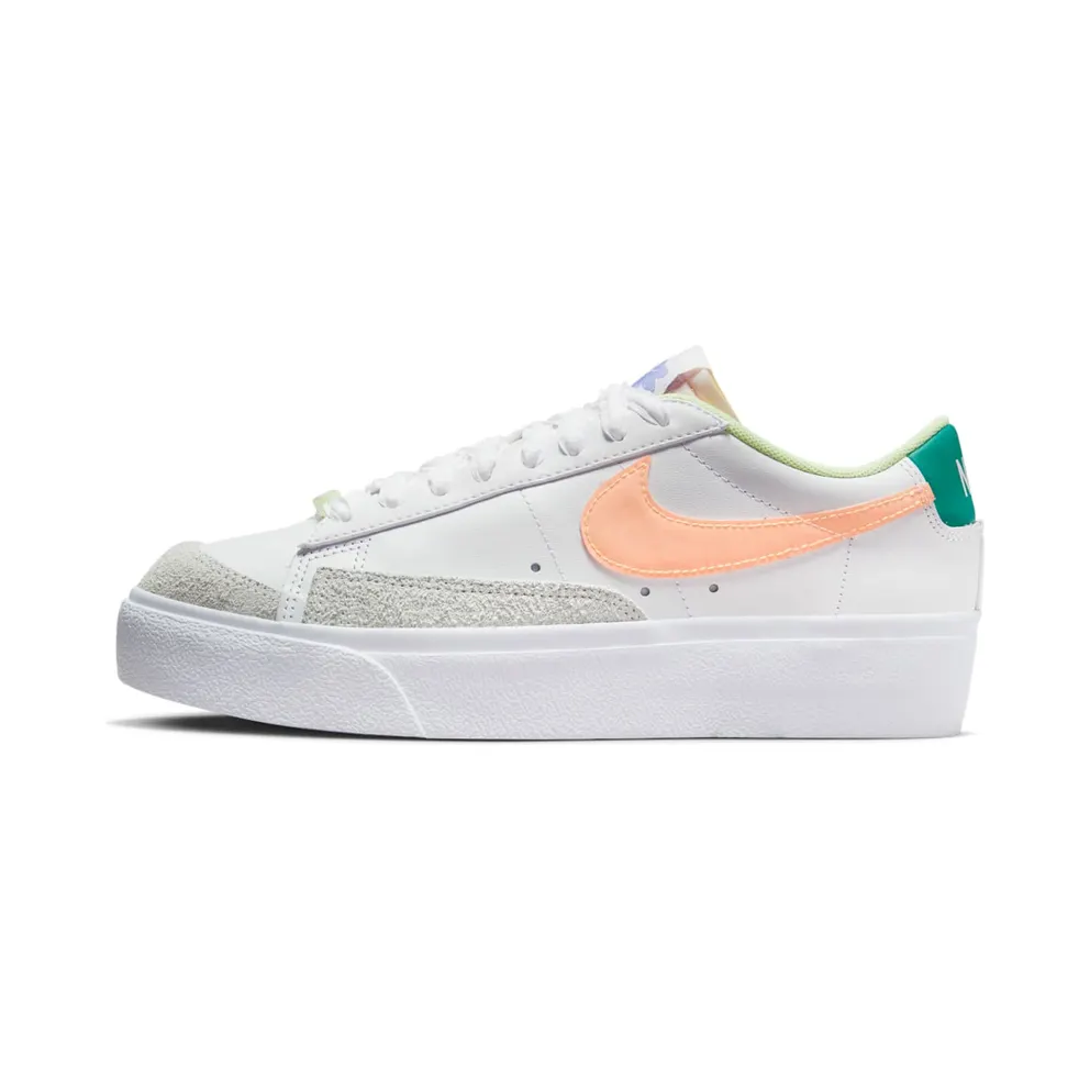 Nike Blazer Low Platform Peach Cream Light Thistle (DX3719-100)