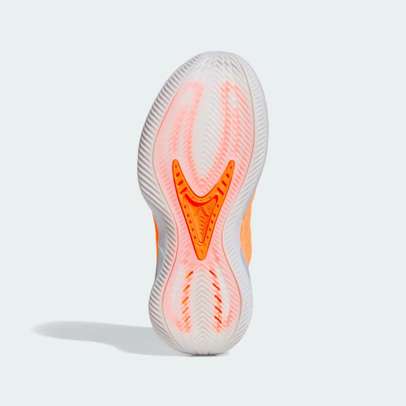 Adidas Anthony Edwards 2 J Lucid Orange / Silver Metallic / Grey One (KI1655)