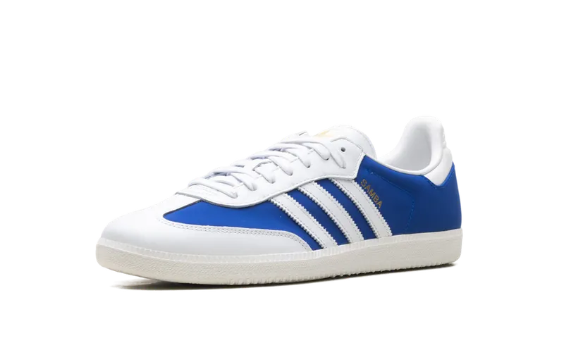 Adidas Samba OG “Crystal White Royal Blue” (JI3203)