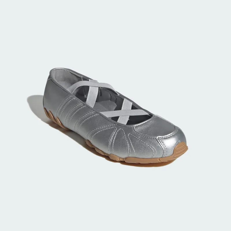 Adidas GHOST SPRINT BALLERINA’S Silver Metallic / Silver Metallic / Gum (HQ7636)