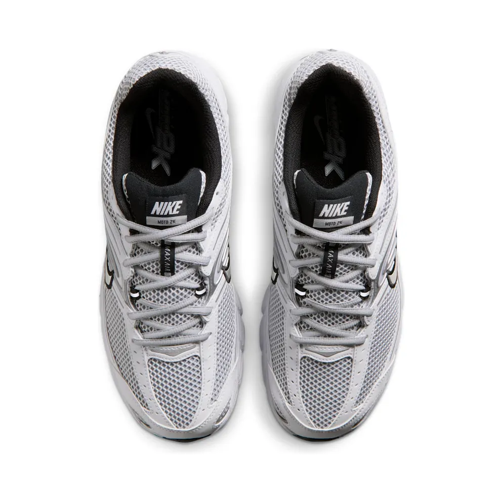 Nike Air Max Moto 2K “White / Black / Wolf Grey / Metallic Silver” (IR1476-100)