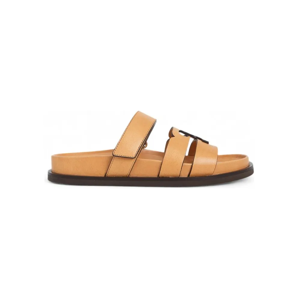 Tory Burch Ines Sport Slides Brown (168791-200)