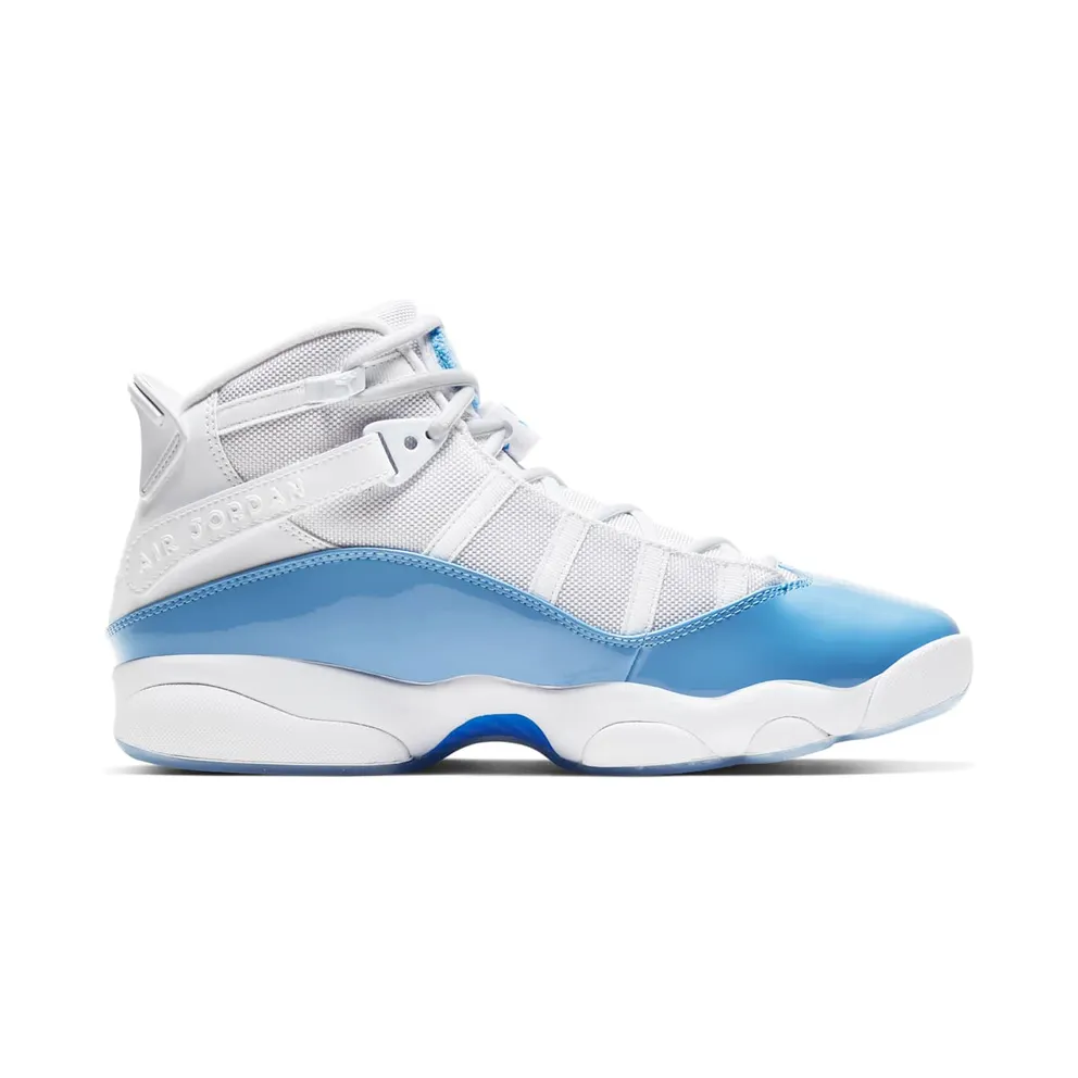 Jordan 6 Rings UNC White/Valor Blue-Ice-White (CW7037-100)